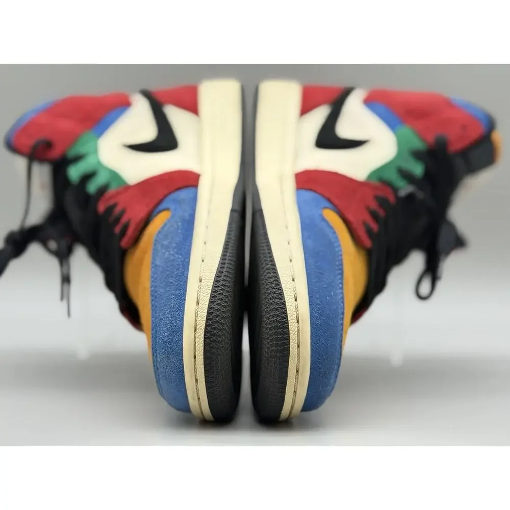Jordan 1 Mid SE Fearless Blue The Great Men’s 8 CU2805-100 Multicolor /pre-owned